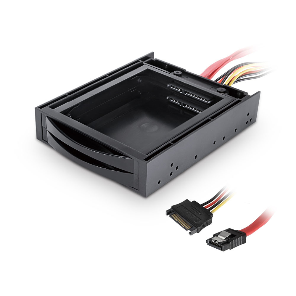 Dynamode HotSwappable Dual SATA 2.5inch SSD/HDU Bracket/Chassis for 3