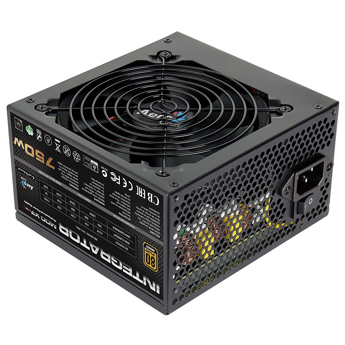 Aerocool ACPB-IT75AKC.12 750W Modular MOD XT PSU 80plus ...