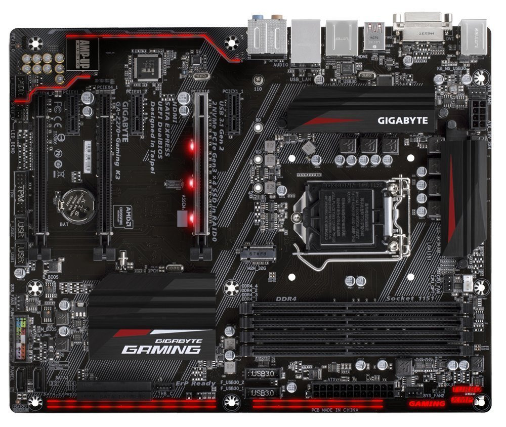 Gigabyte Intel Z270 (Socket 1151) DDR4 ATX Motherboard Falcon Computers