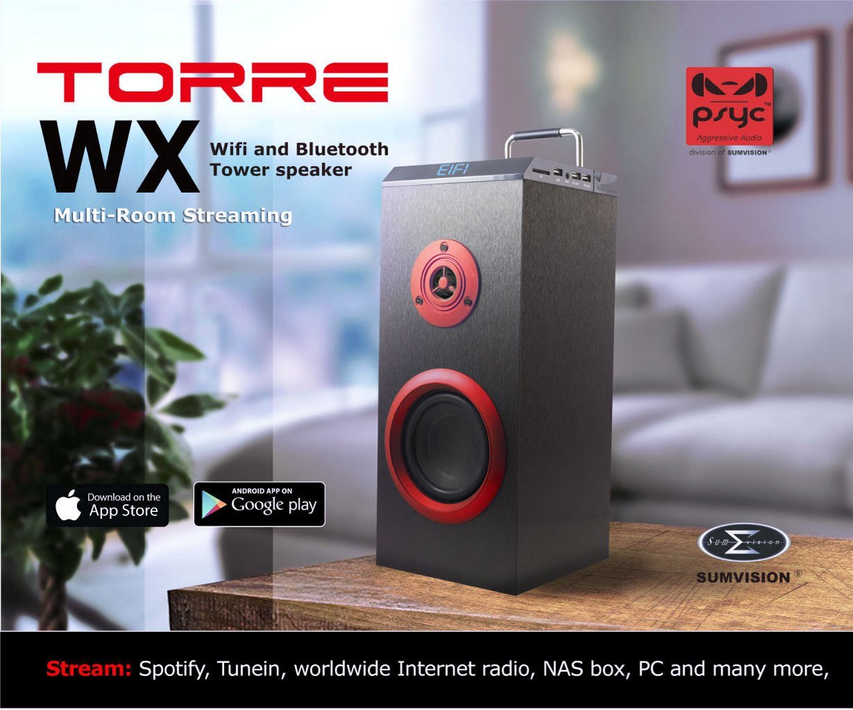 bluetooth mini tower speaker