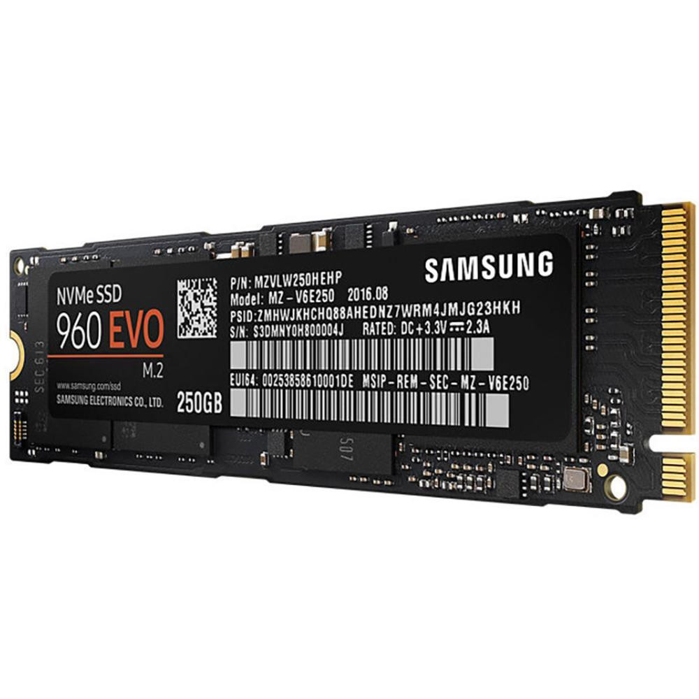Samsung 250GB 960 EVO Polaris M.2 2280 PCIe 3.0 x4 NVMe SSD (Solid State Drive) Falcon Computers
