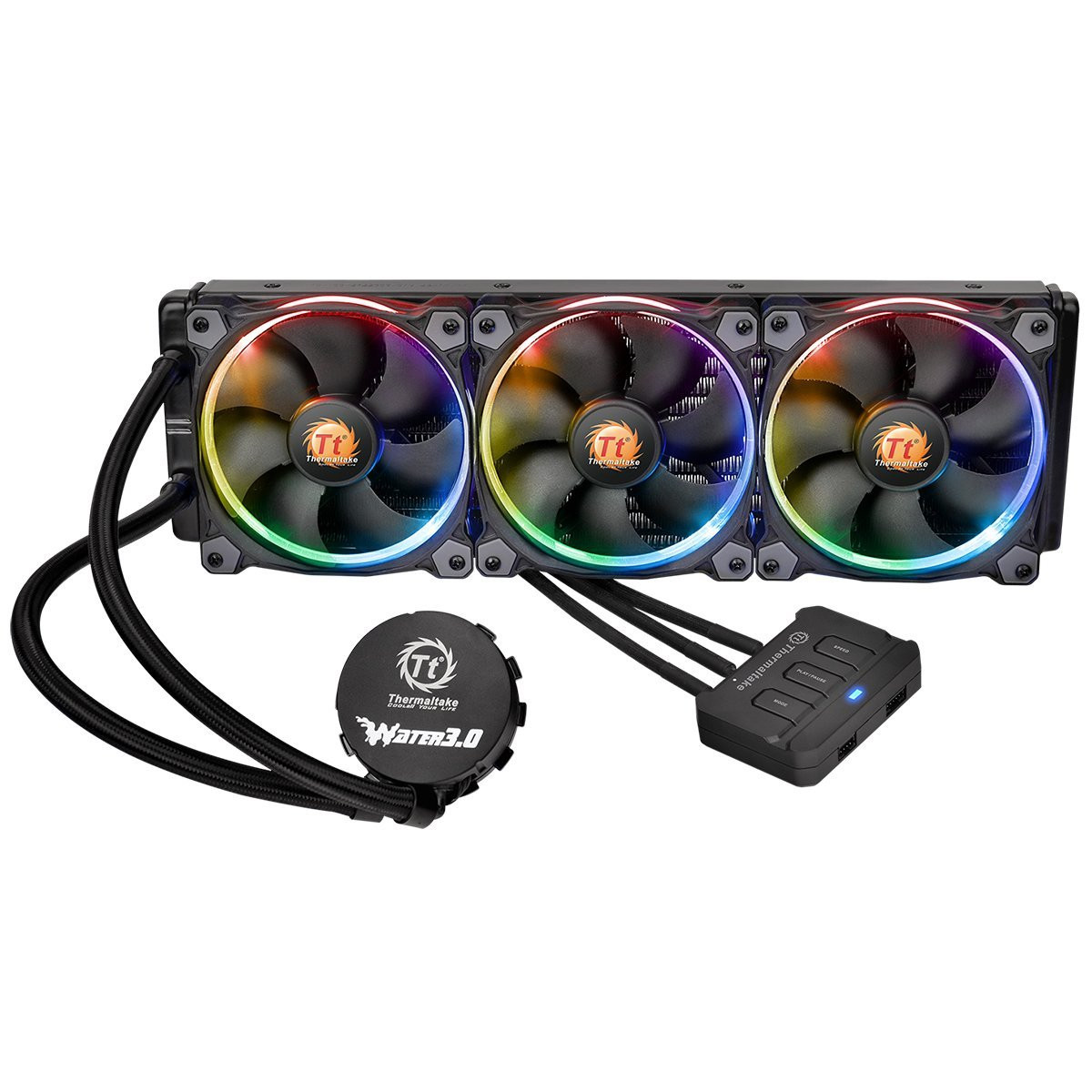 Thermaltake Water 3.0 RGB Fans 360mm Water Cooling System with Radiator
