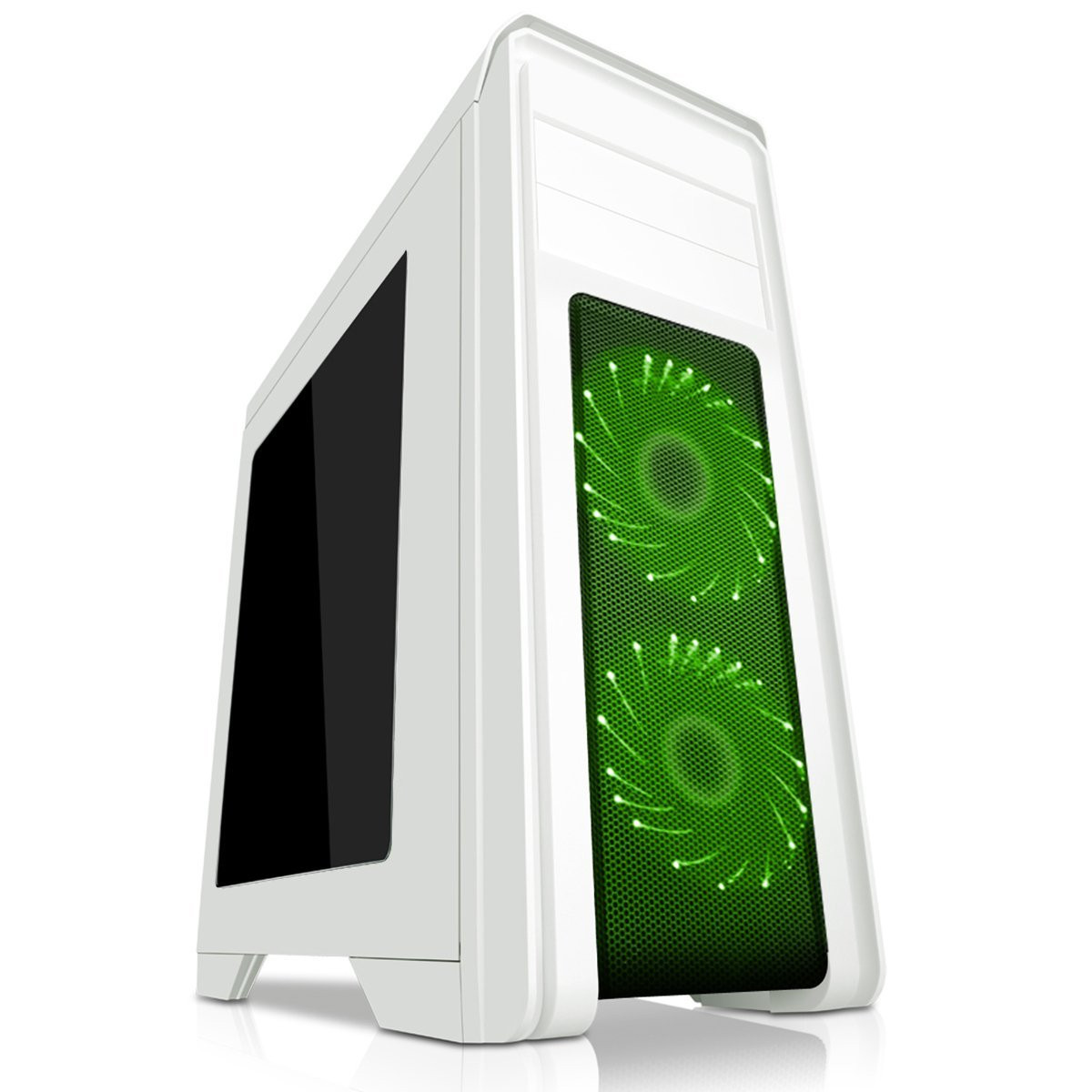 GameMax Game Max Falcon Gaming PC case with 2x 12cm 16 RGB Remote