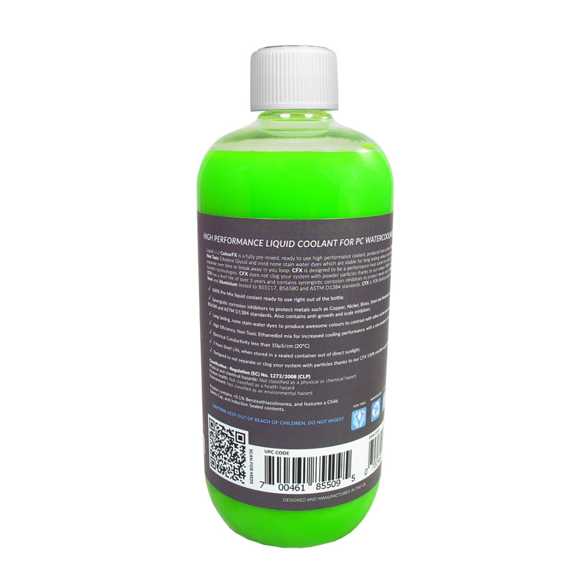 Liquid Cool CFX Pre Mix Opaque Performance Coolant 1000ml Vivid Green