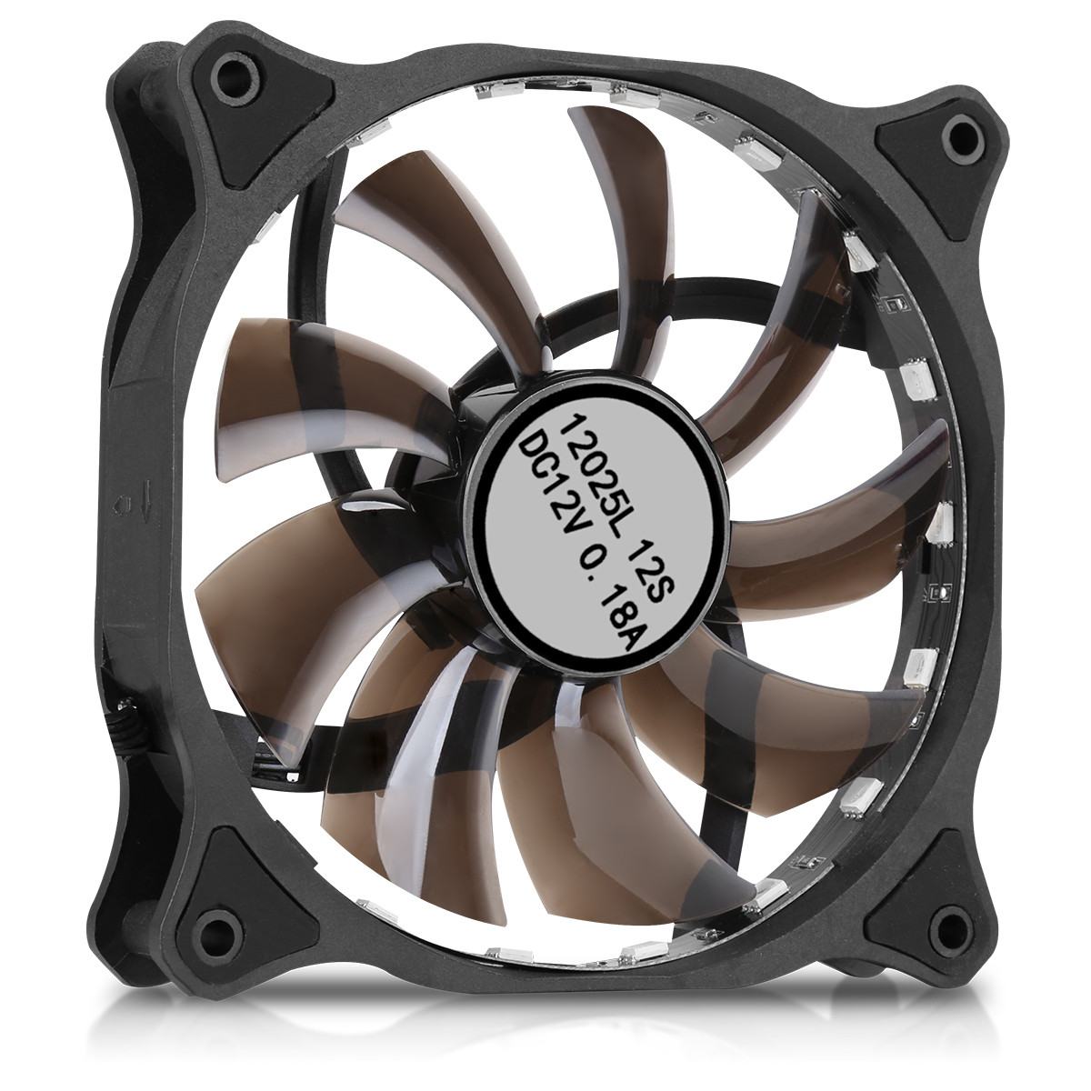 GameMax Game Max GMXFANRGB Game Max RGB LED 12cm 120mm Cooling Fan