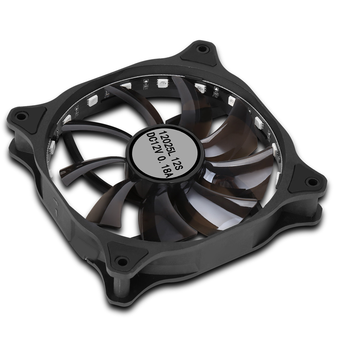 GameMax Game Max GMXFANRGB Game Max RGB LED 12cm 120mm Cooling Fan