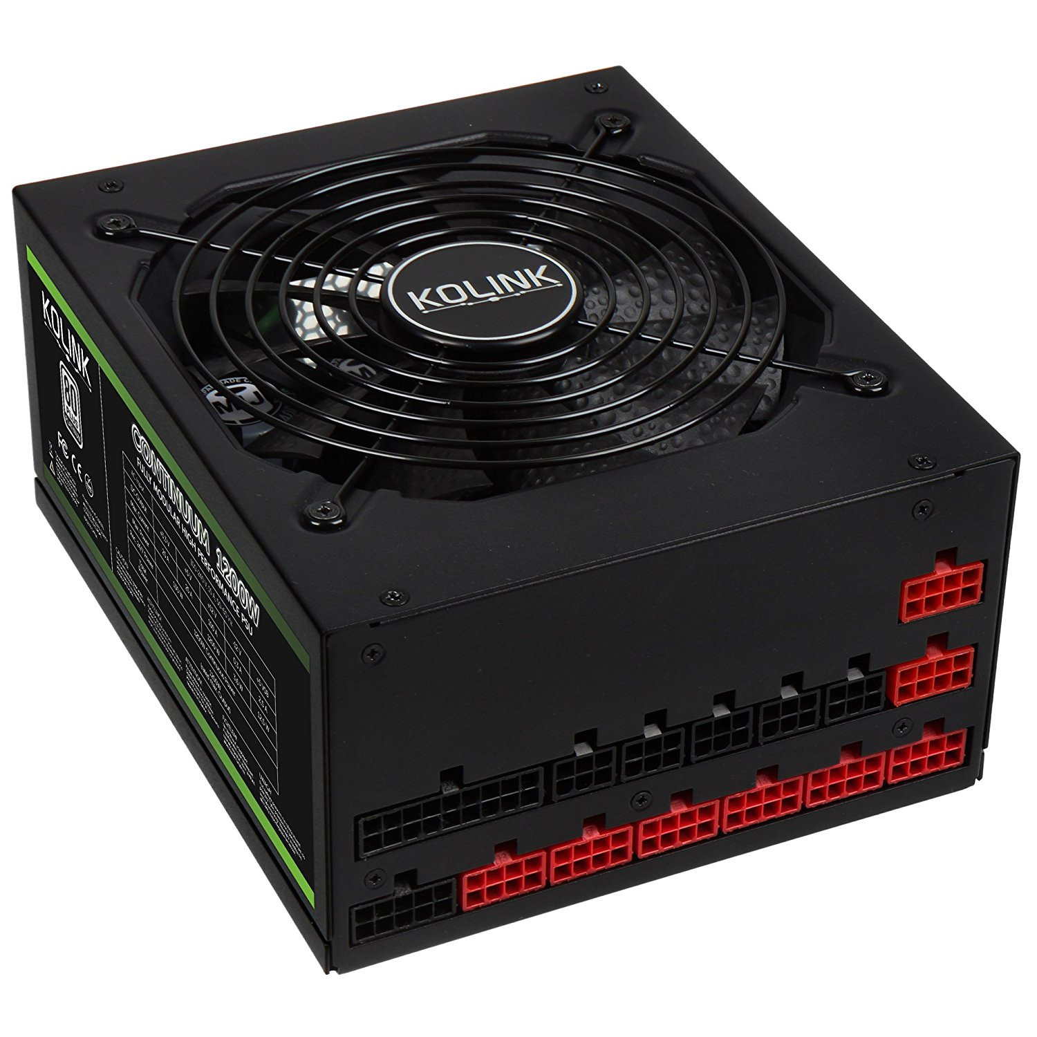 Kolink KLC1200PL Continuum 1200W 80 Plus Platinum Modular Power Supply