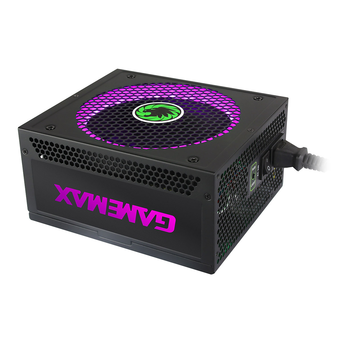 GameMax Game Max RGB-550 550W Modular RGB Gold 80 Plus 14cm RGB Fan ...