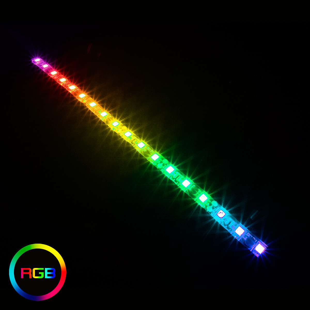 Game Max RGB LED Strip 30cm 16.8 Million Colours Falcon Computers