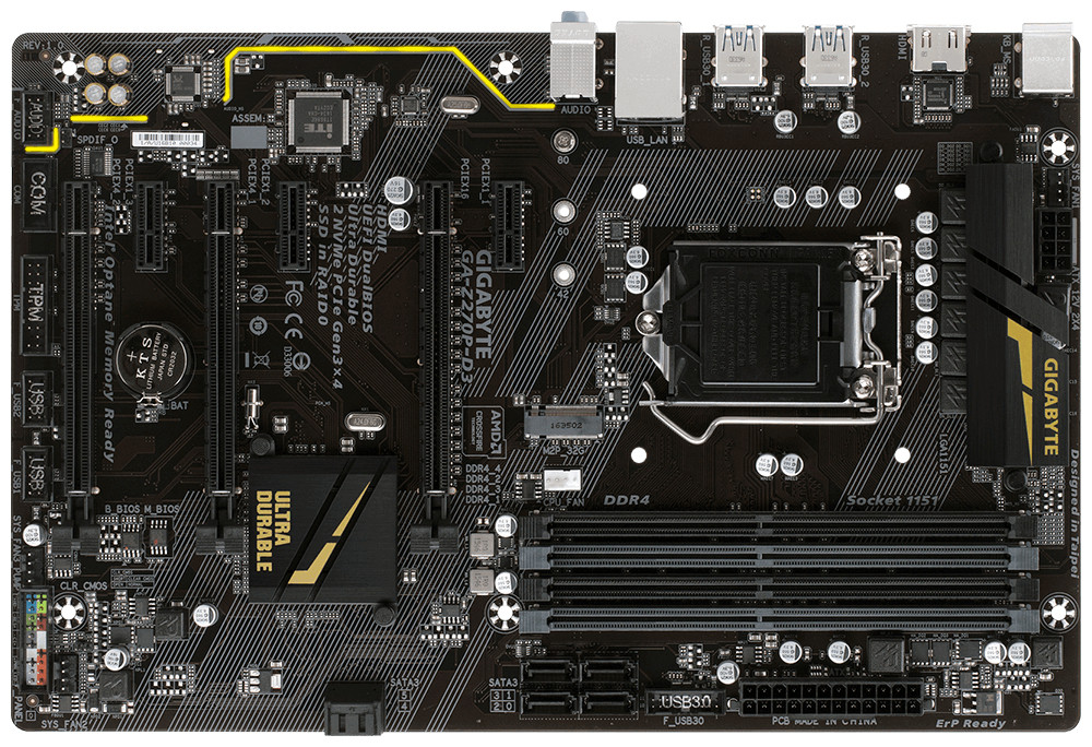 Gigabyte Intel Z270 (Socket 1151) DDR4 ATX Motherboard | Falcon Computers