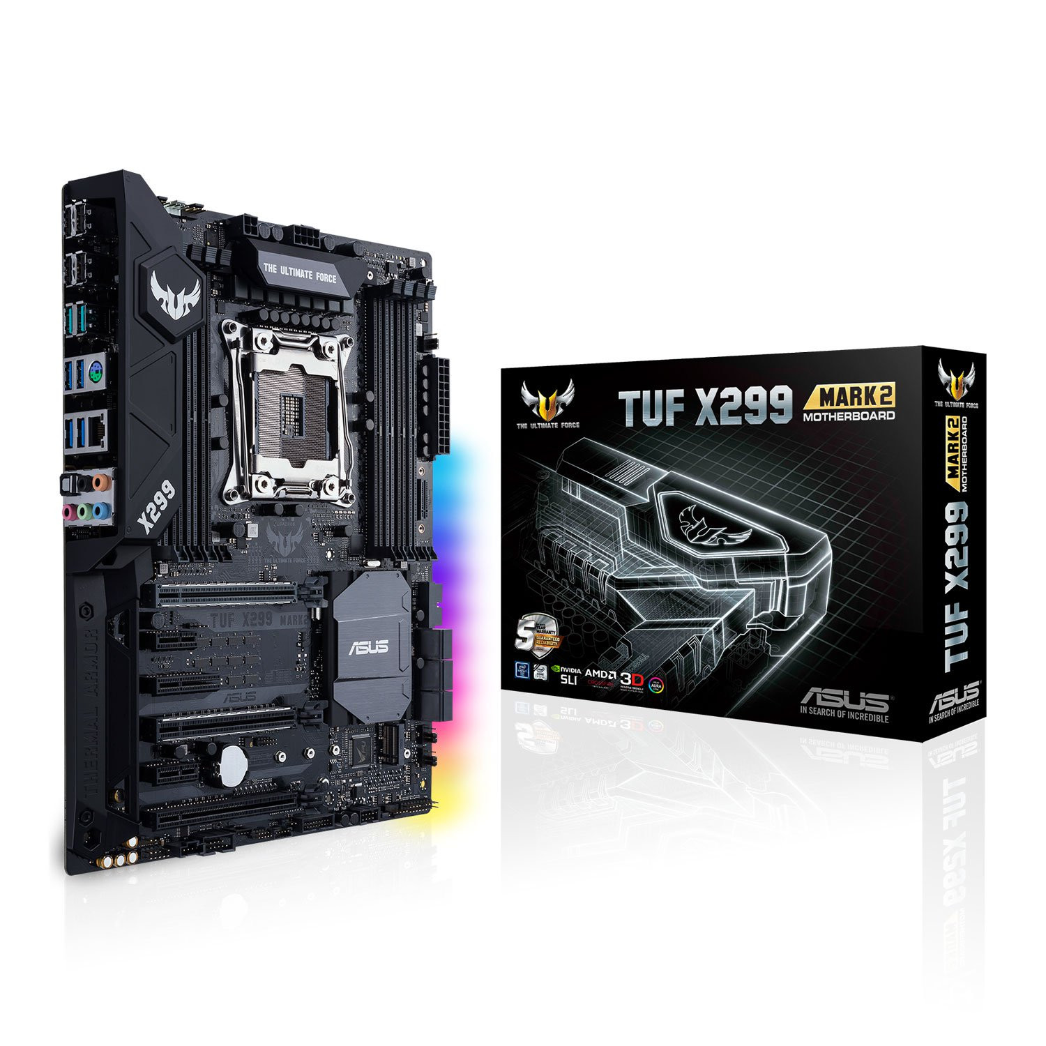 ASUS Asus Intel TUF X299 MARK 2 ATX Gaming Motherboard Falcon Computers