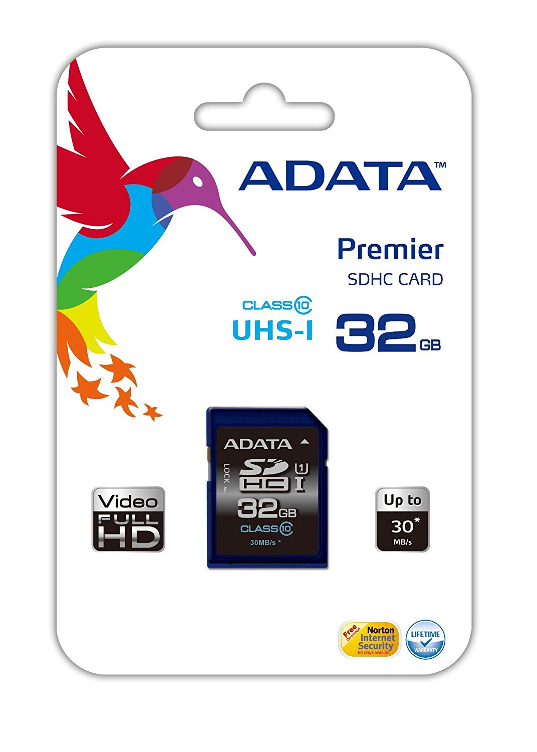 Adata ADATA Premier 32GB High Capacity SD Card, UHSI Class 10, R/W 50/10 MB/s Falcon Computers