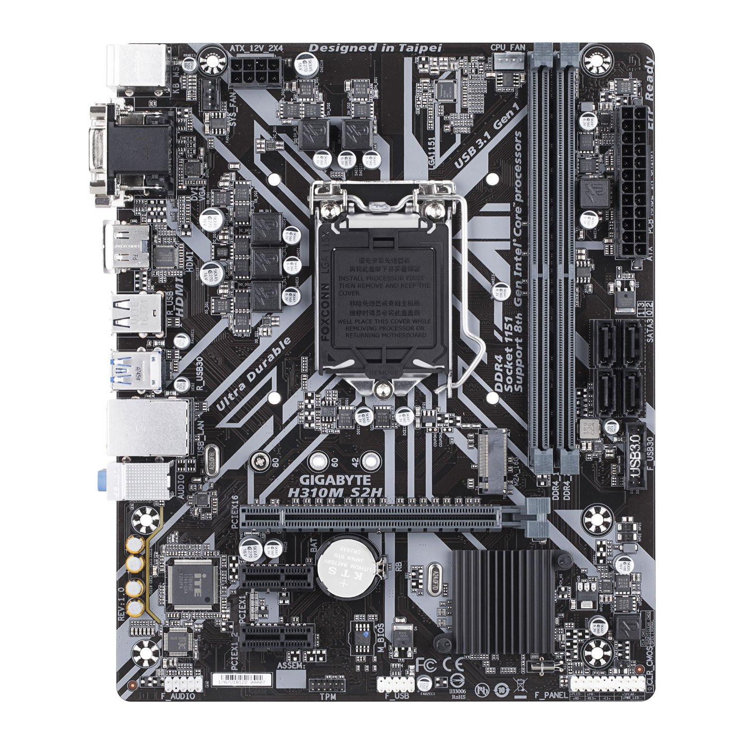 Gigabyte Intel Coffee Lake Micro ATX Motherboard