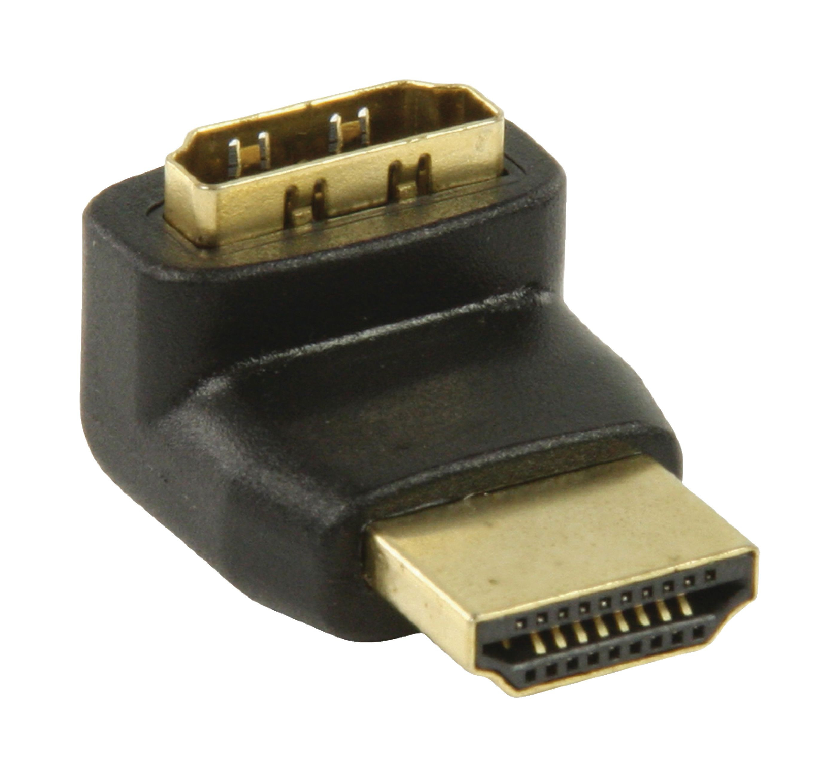 Value Line High Speed HDMI with Ethernet Adapter Angled 270° HDMI ...