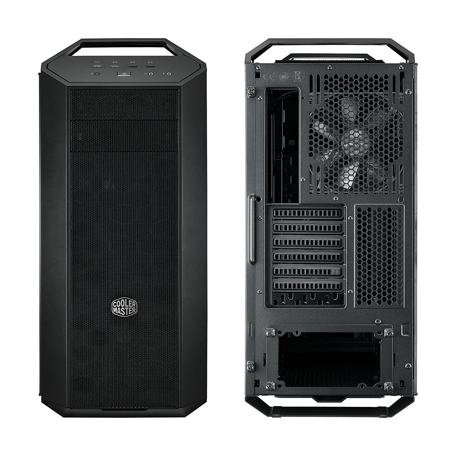 Coolermaster Cooler Master MasterCase MC500 Midi Tower Dark Grey ...