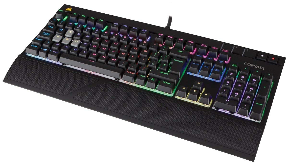Corsair STRAFE RGB Mechanical Gaming Keyboard (Cherry MX Silent