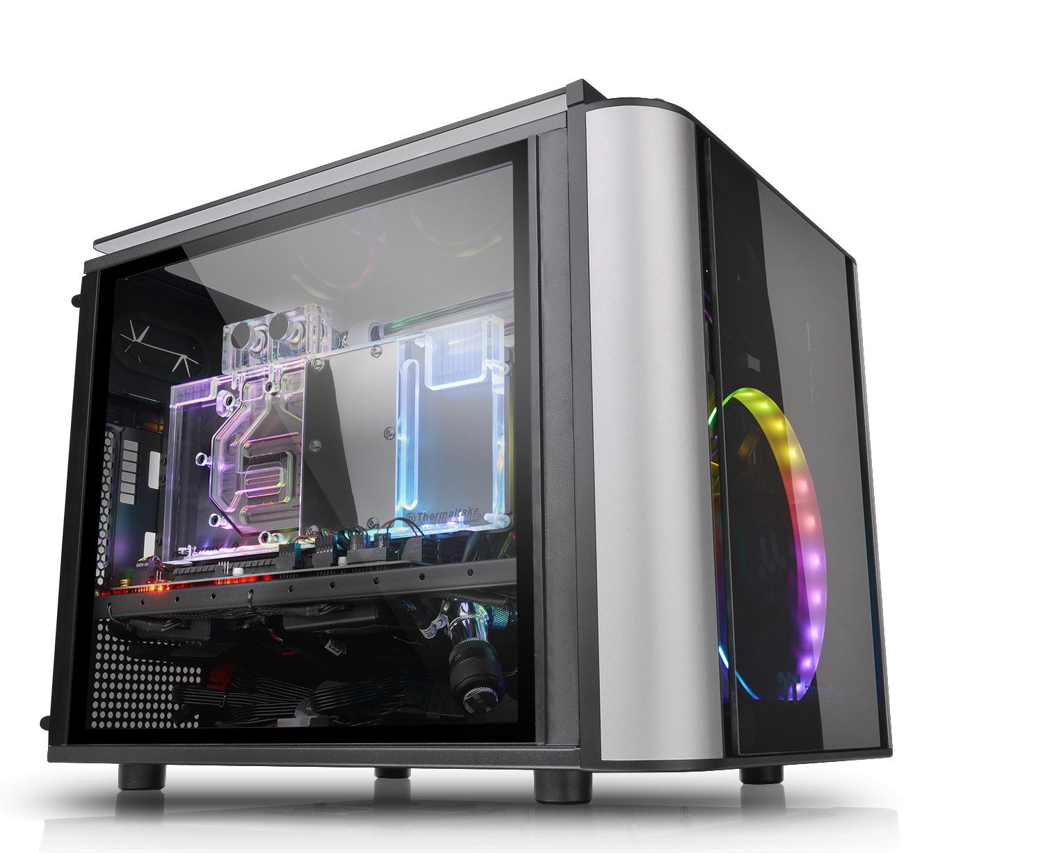 Thermaltake Thermaltake Level 20 VT Cube Case, mATX, mITX, Black, USB 3