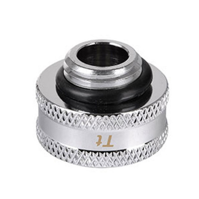 Thermaltake CL-W045-CU00SL-A Pacific G1//4 Female to Male 10mm Extender Chrome
