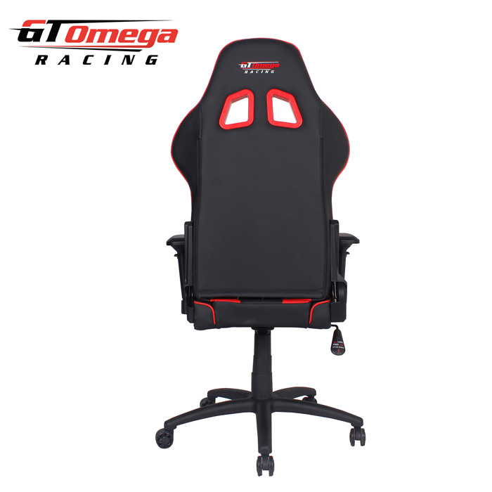 Gt Omega GT Omega PRO Racing Office Chair Black Next Red Leather (120Kg / 18.89 Stone Maximimum 