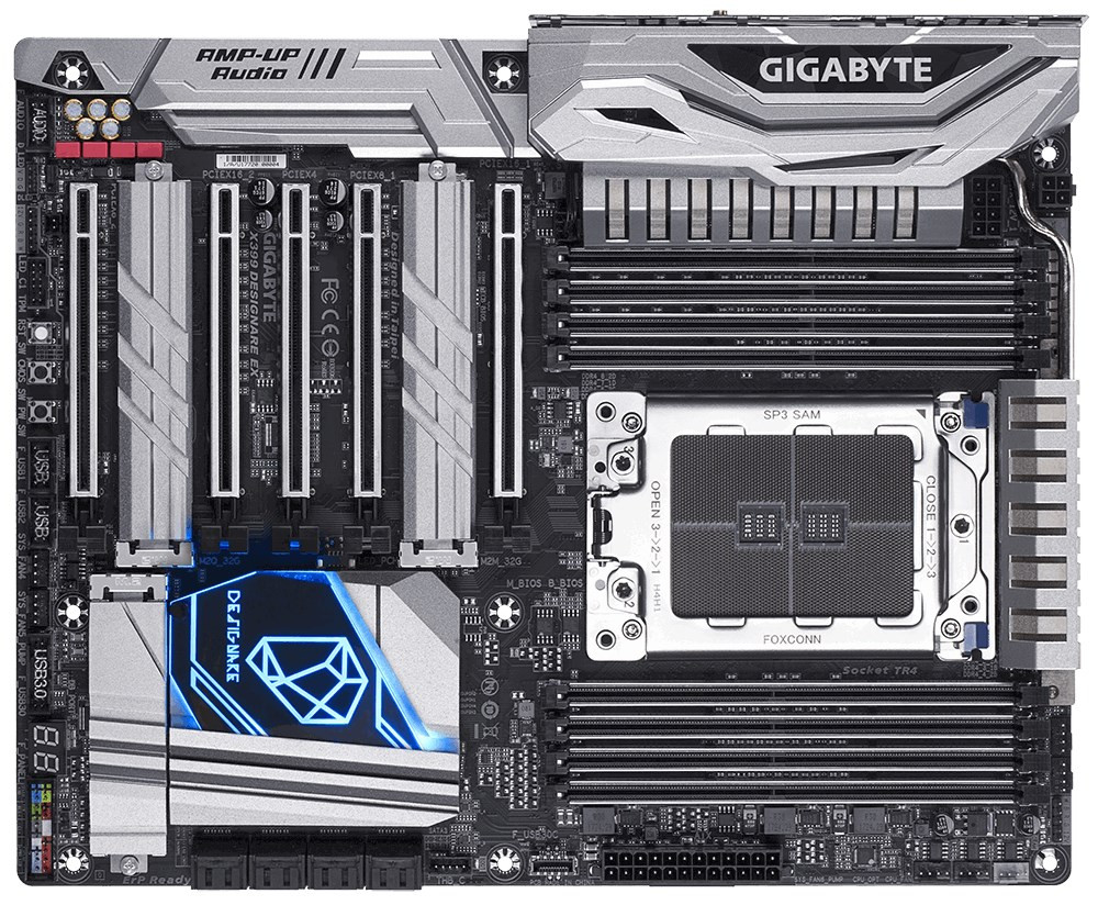 Gigabyte AMD X399 (Socket TR4) ATX Motherboard Falcon Computers