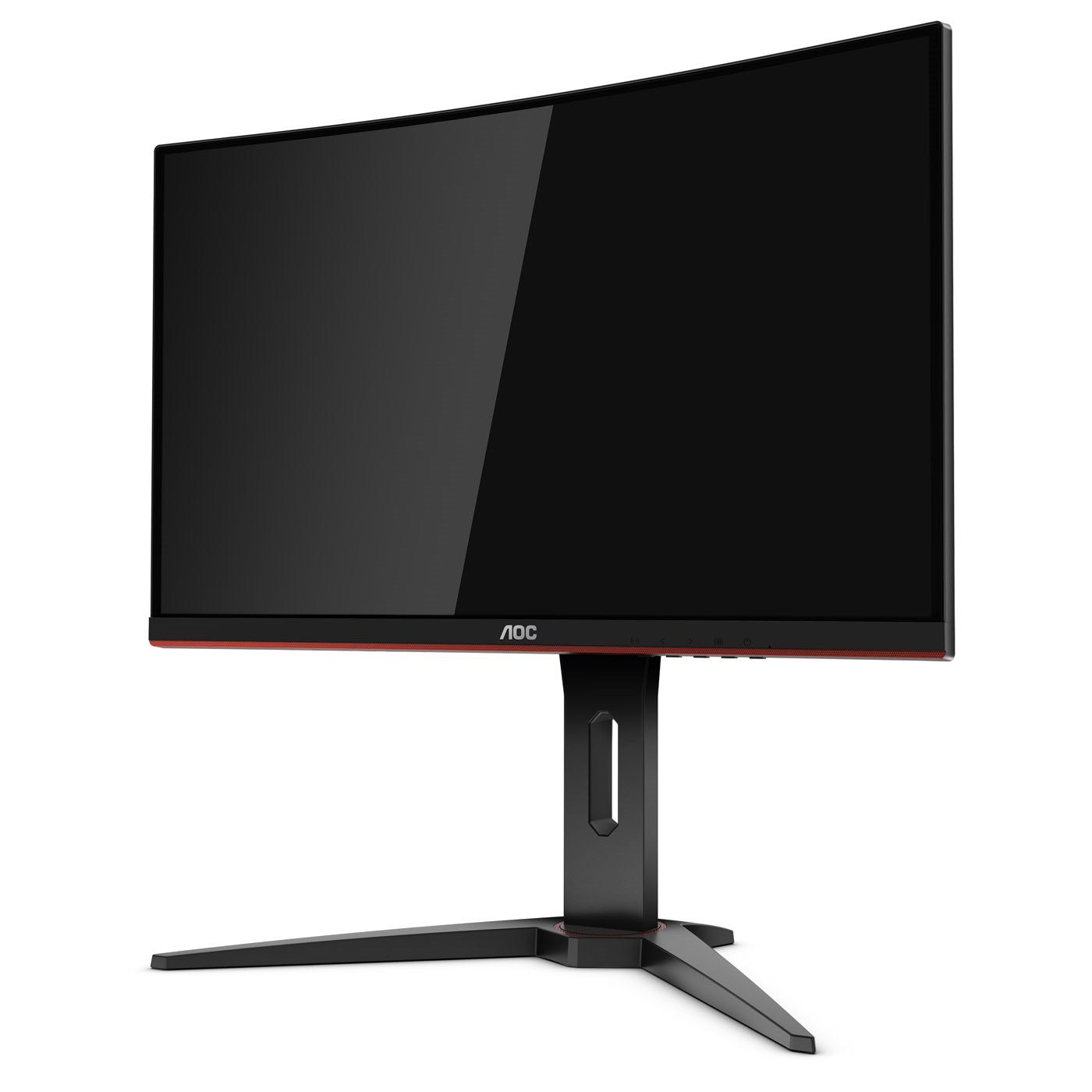 Aoc 24.5` Full HD LED Curved Black computer monitor LED ...