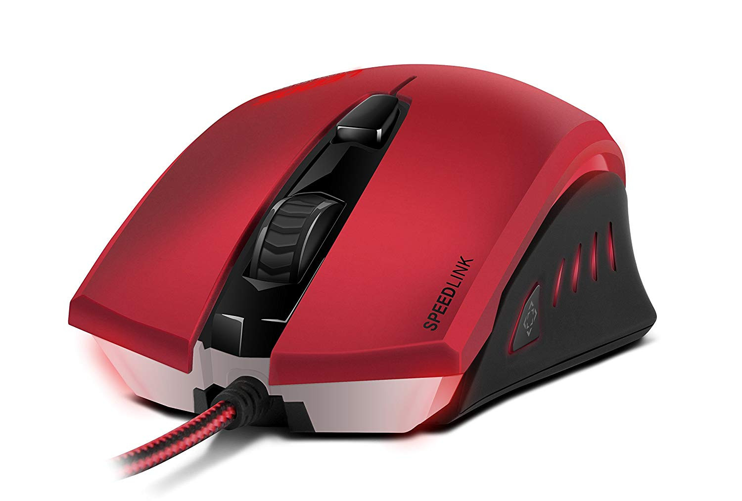 SPEEDLINK Ledos Optical 5button Gaming Mouse, 3000 DPI Red Falcon