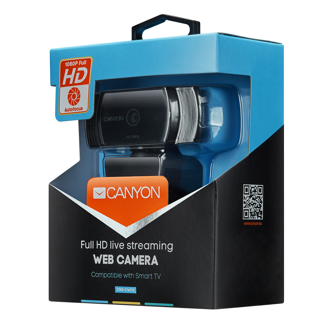 Canyon Ultra HD 1080P USB Live Streaming web Cam