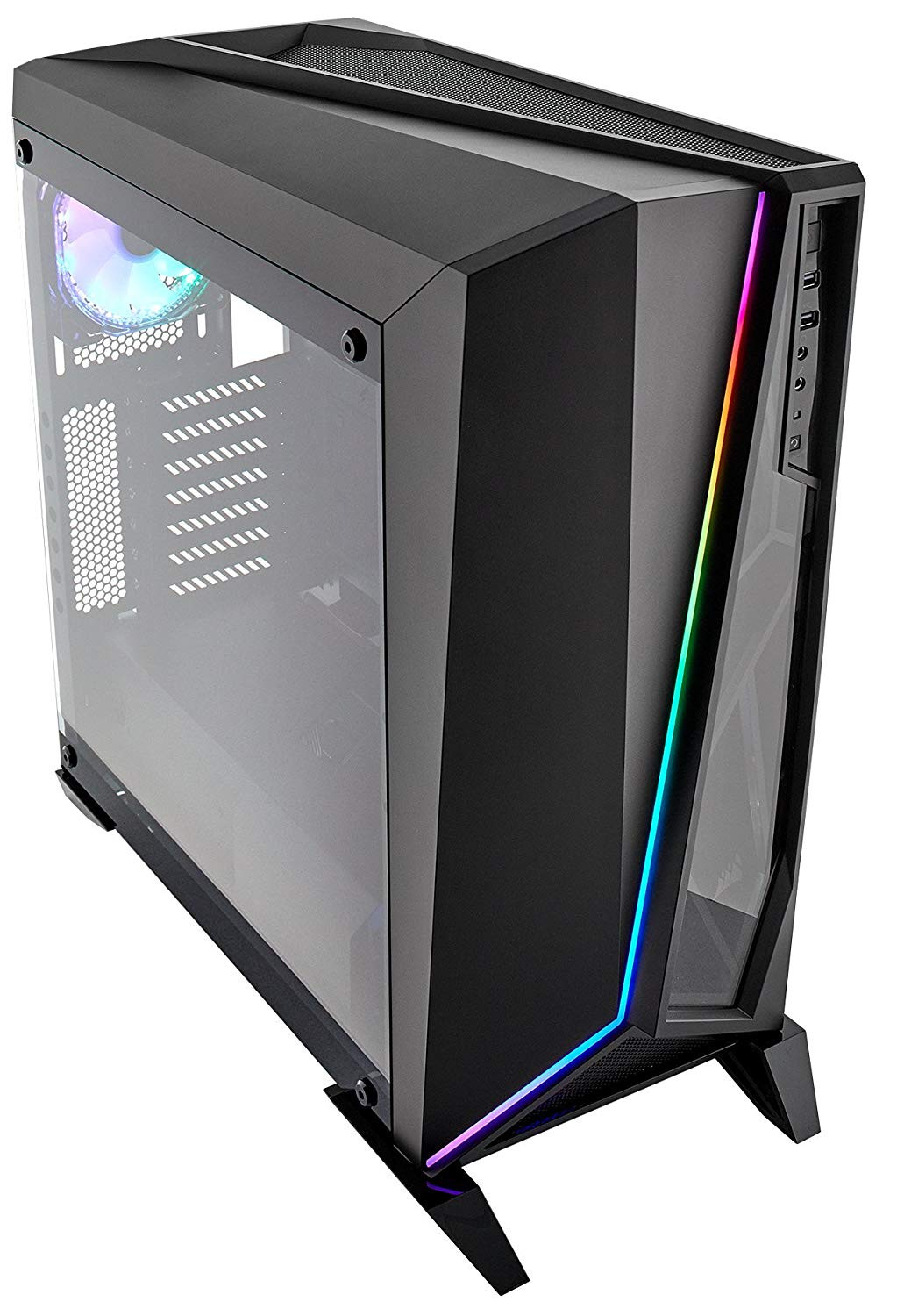 Corsair Carbide Series RGB Midi Tower Case Black Falcon Computers