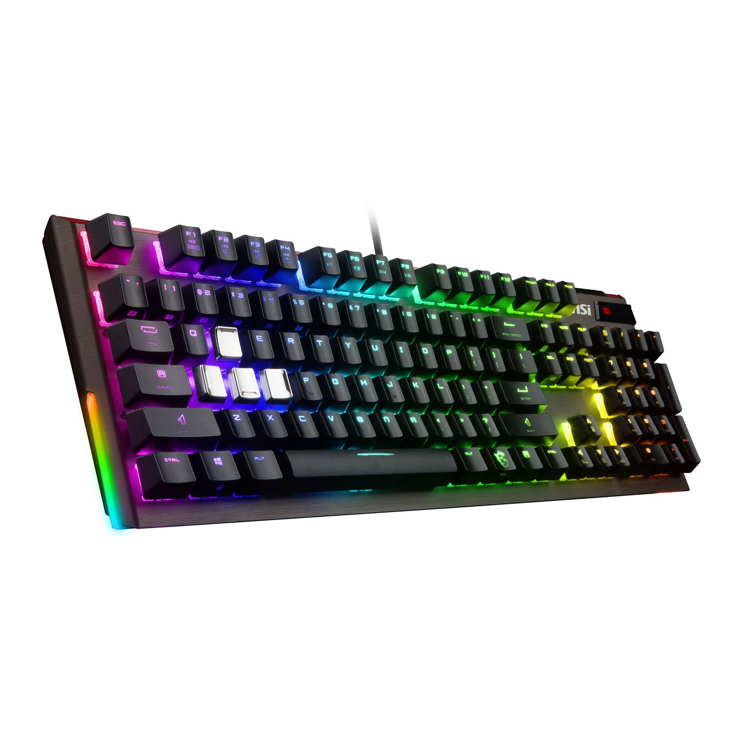 MSI Mechanical Gaming Keyboard RGB LED Backlit VIGOR GK80 CR MX Red