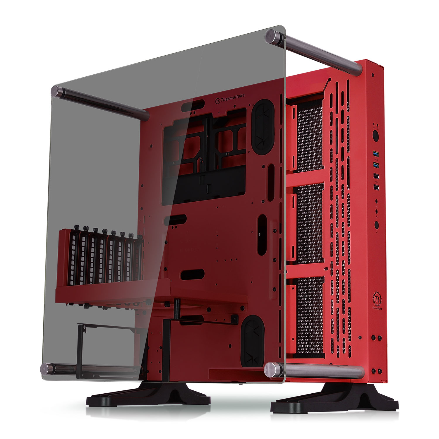 Thermaltake Core P3 Red Edition Tempered Glass Case