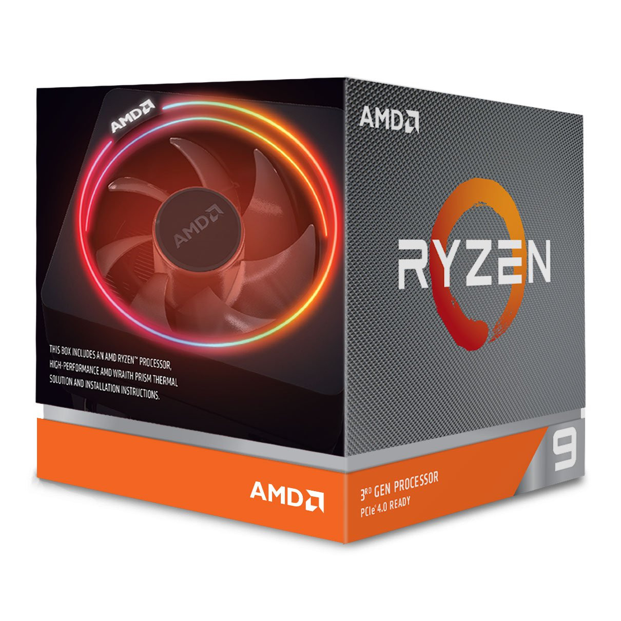 AMD Ryzen 9 3900X Processor (12 Core / 24 Thread, 64MB Cache, 4.6 GHz
