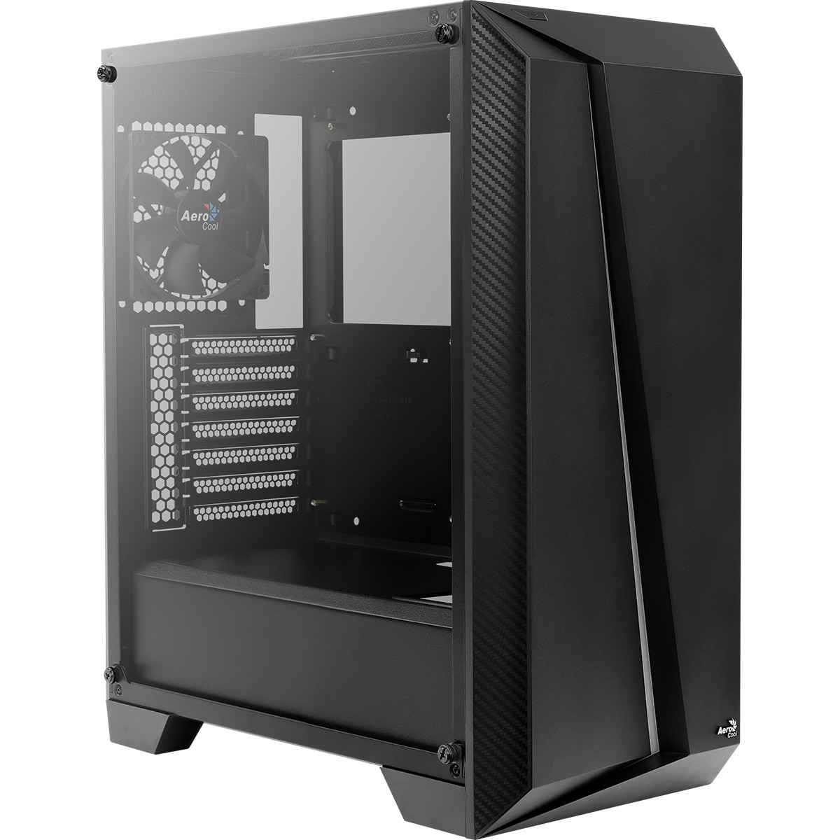 Aerocool ACOOLCSCYLONPROTG Cylon Pro Black RGB LED Midi
