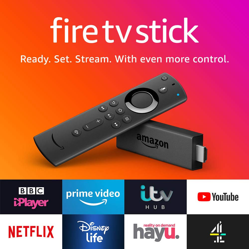 Amazon Fire Amazon Fire TV Stick with Alexa Voice Remote ...