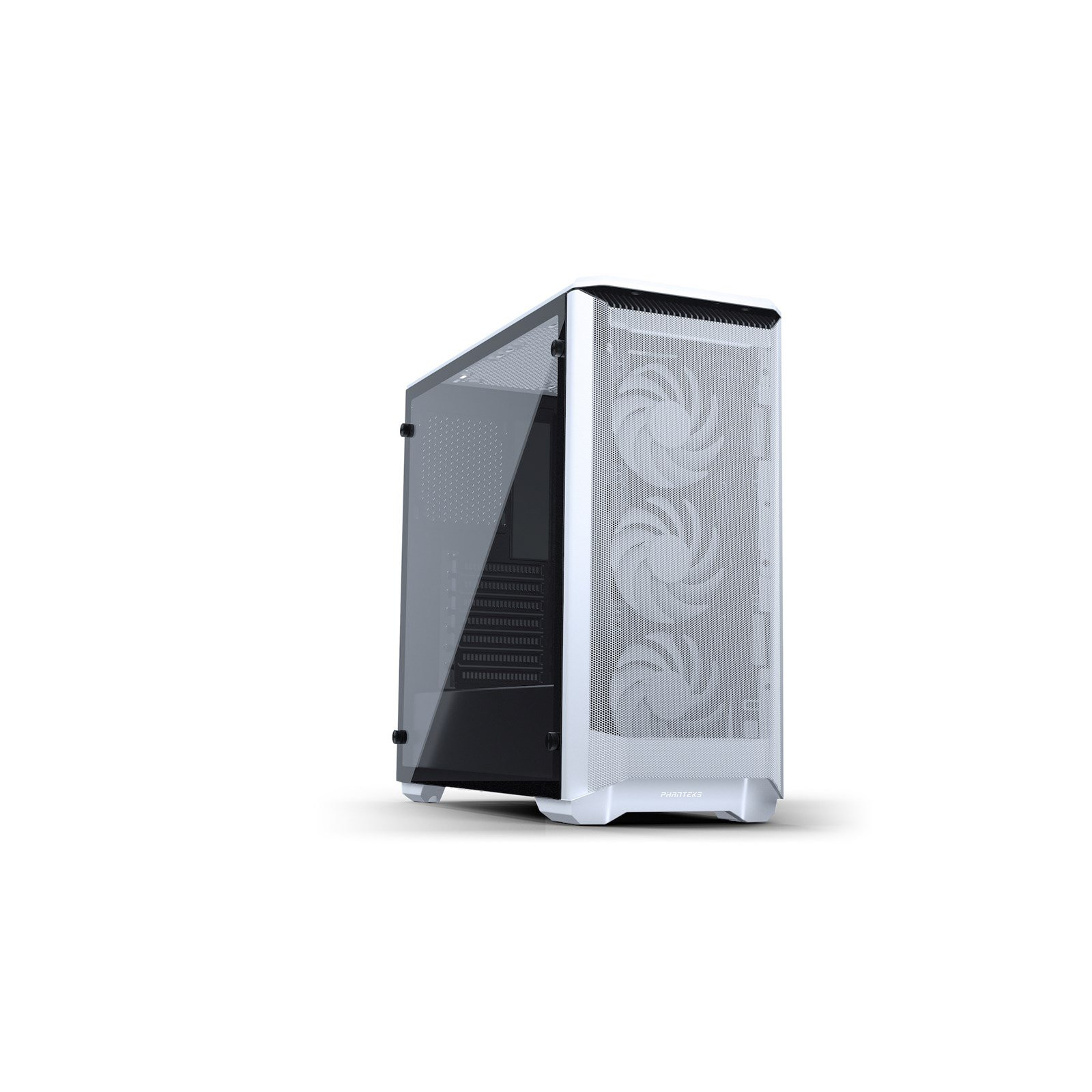 Phanteks Eclipse P400A AIR DRGB Gaming Case White With Tempered Glass Window Falcon Computers