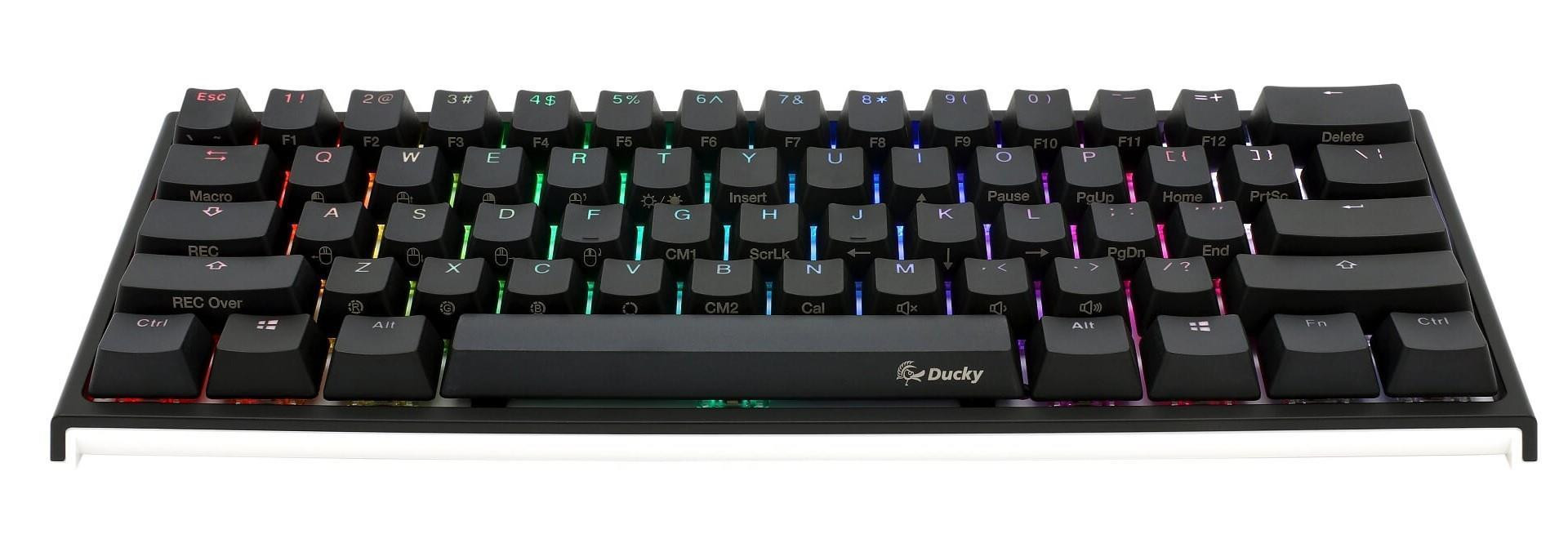 Ducky One2 Mini 60% RGB USB Mechanical Gaming Keyboard Brown Cherry MX