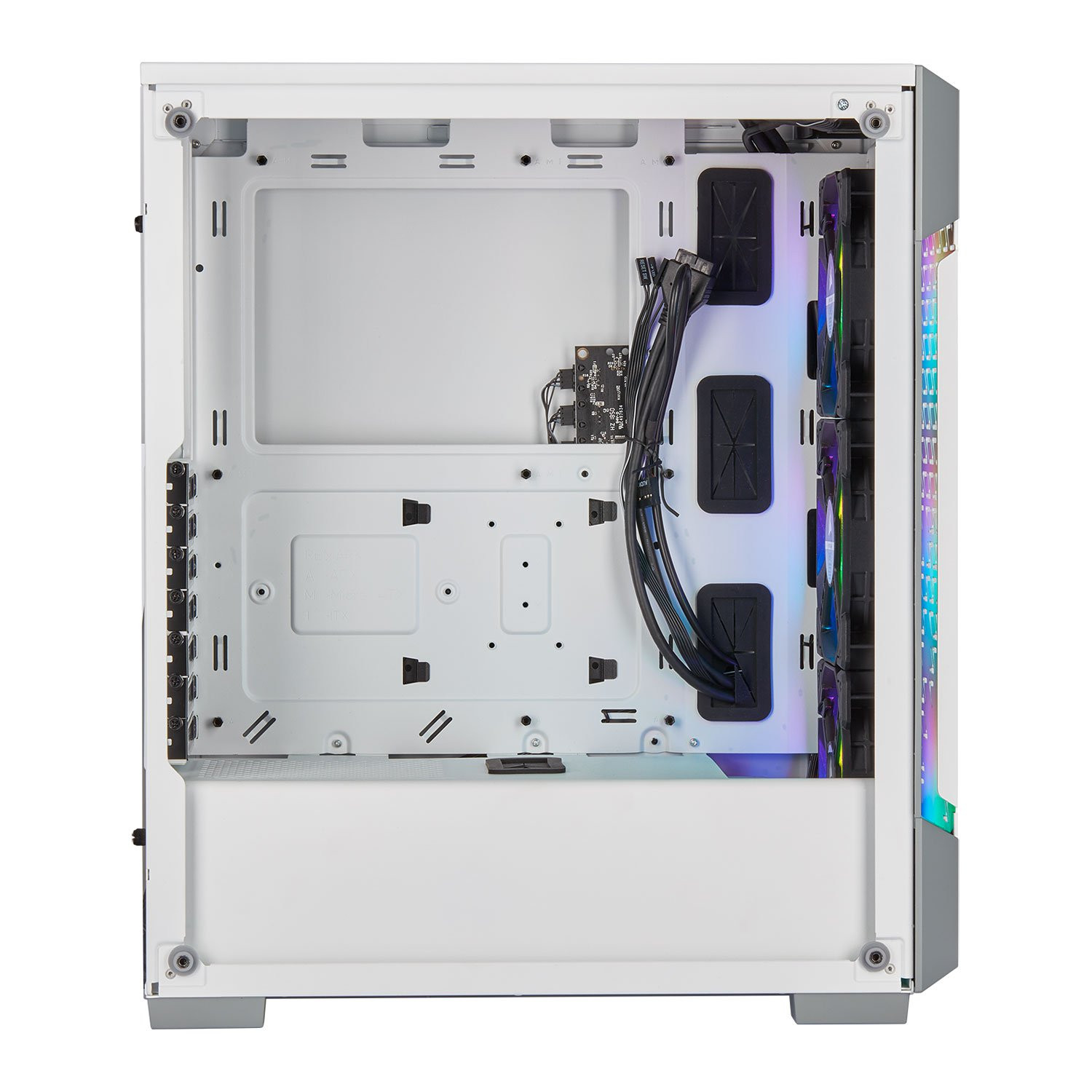 Corsair White iCUE 220T Addressable RGB Airflow Midi PC ...