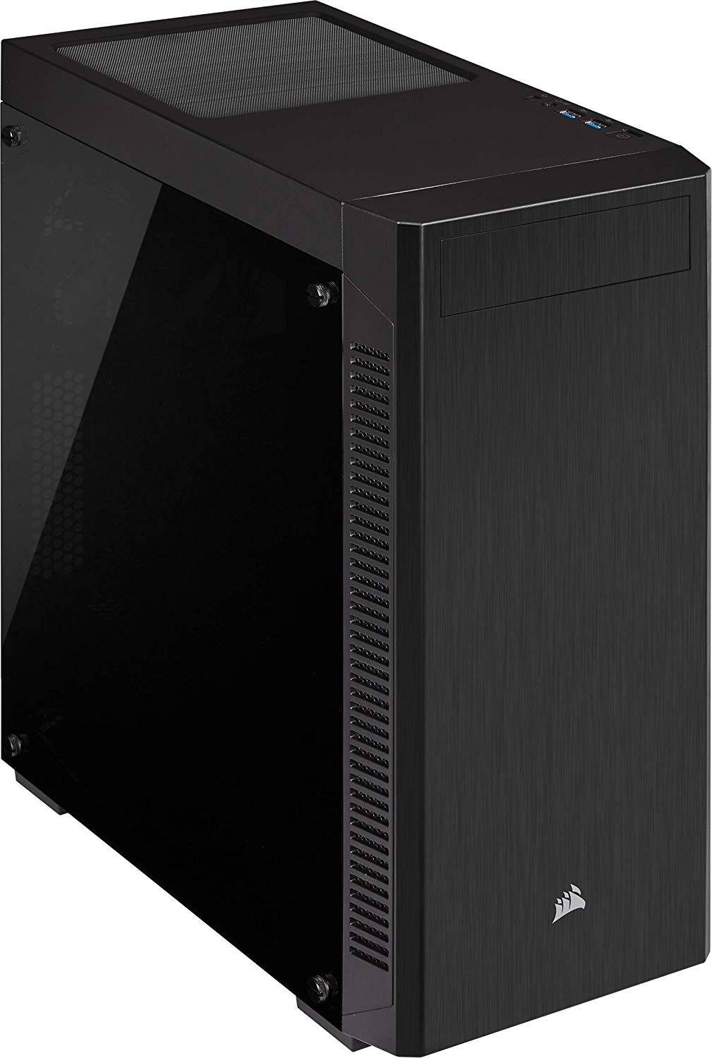 Corsair Corsair 110R MidTower Tempered Glass Gaming Case Black