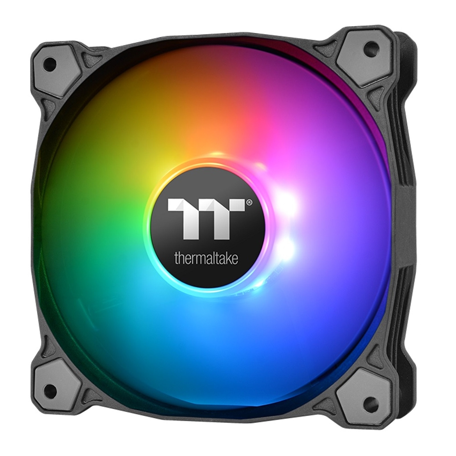 Thermaltake Pure 12 ARGB Sync Radiator Fan TT Premium Edition 120mm 3 Fan Pack With Falcon