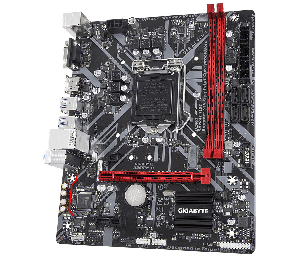 Gigabyte Intel B365M H Coffee Lake Micro ATX Motherboard Coffeelake
