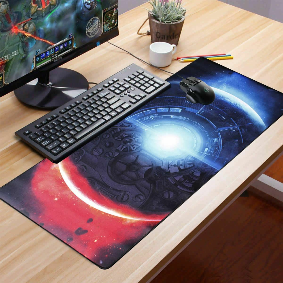 JEDEL MP02 Invade XL Gaming Mouse Mat / Pad, 400mm x 900mm SPECIAL