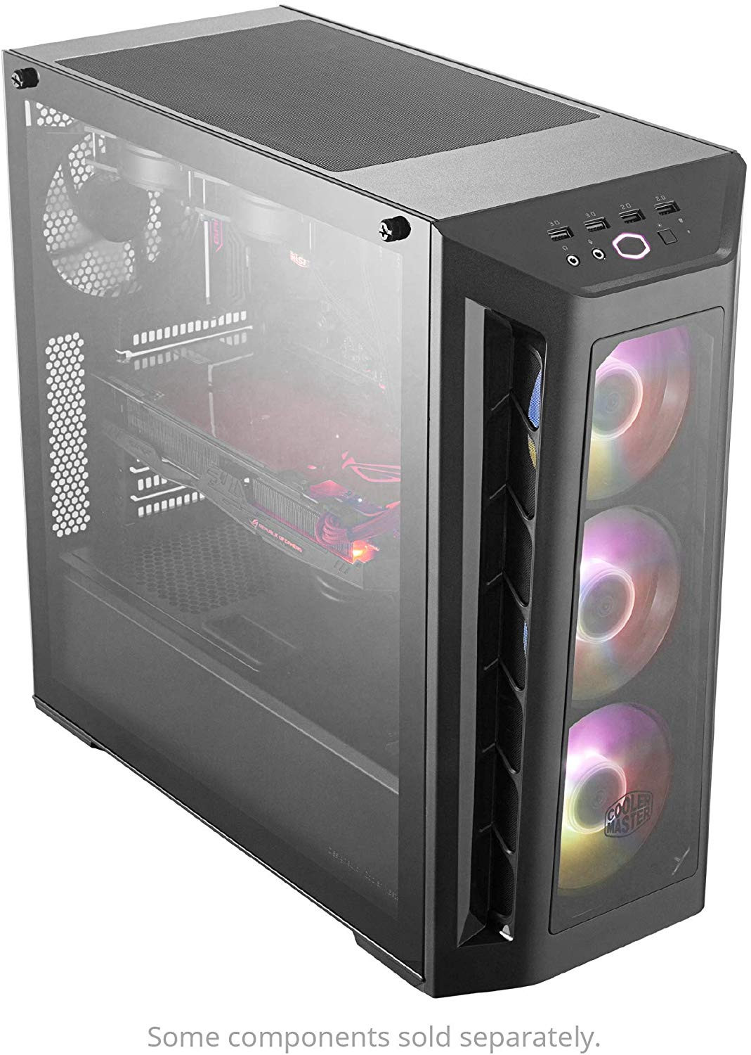 Coolermaster MasterBox MB530P ARGB Black Mid Tower Case (M-ITX/M-ATX/ATX)