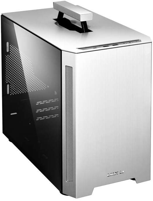 Lian Li Aluminium MiniITX Case Silver Window with Handle