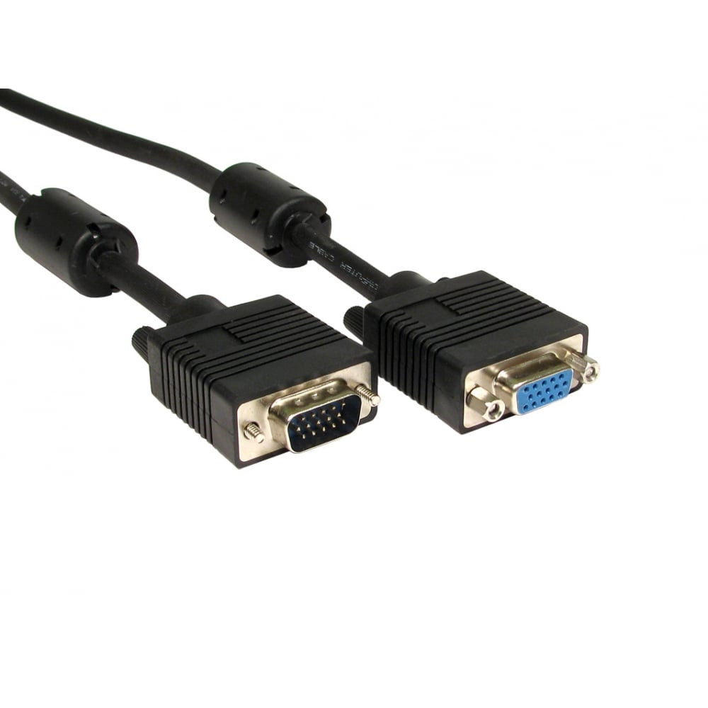 Generic 10M 15 Pin Male To Female VGA Extension Cable Falcon Computers