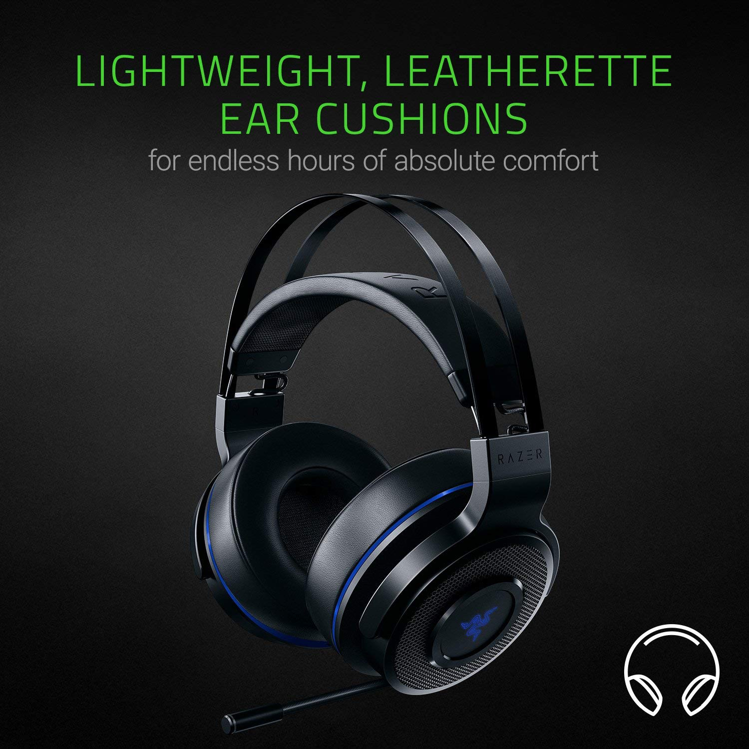 Razer Thresher 7.1 Dolby 7.1 Surround Sound LagFree Wireless Connection Retractable Digital