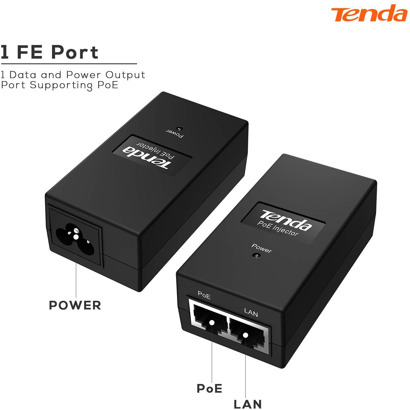 Poe инжектор tenda