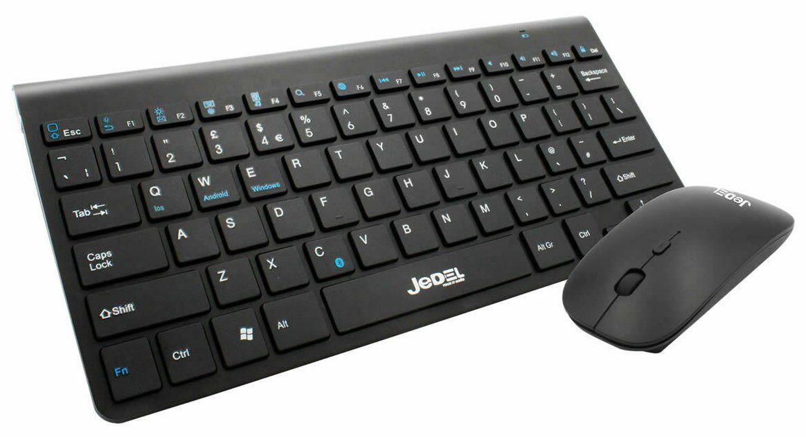 JEDEL Bluetooth Wireless Keyboard And Mouse Set