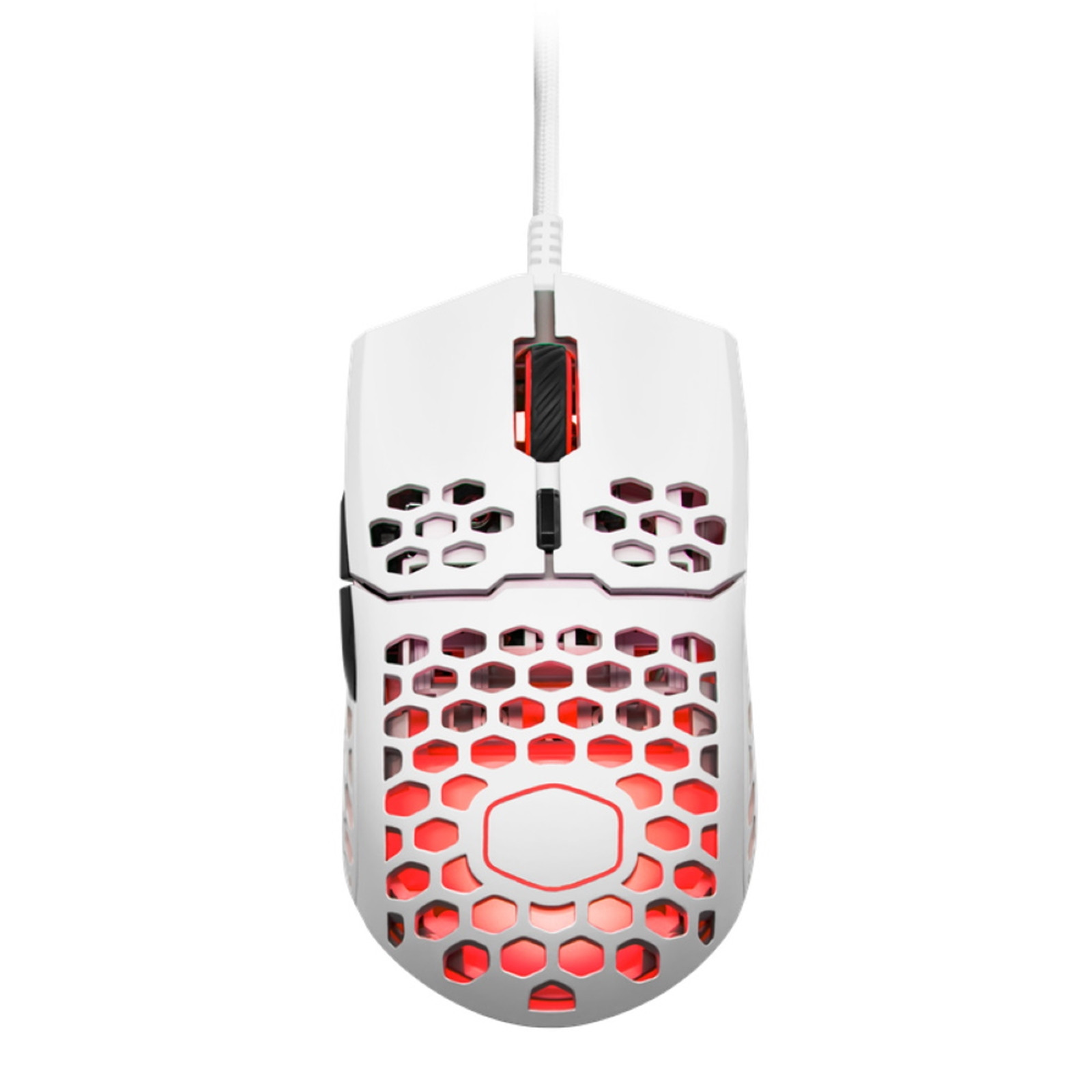 Coolermaster MM711 USB RGB LED Matte White Gaming Mouse