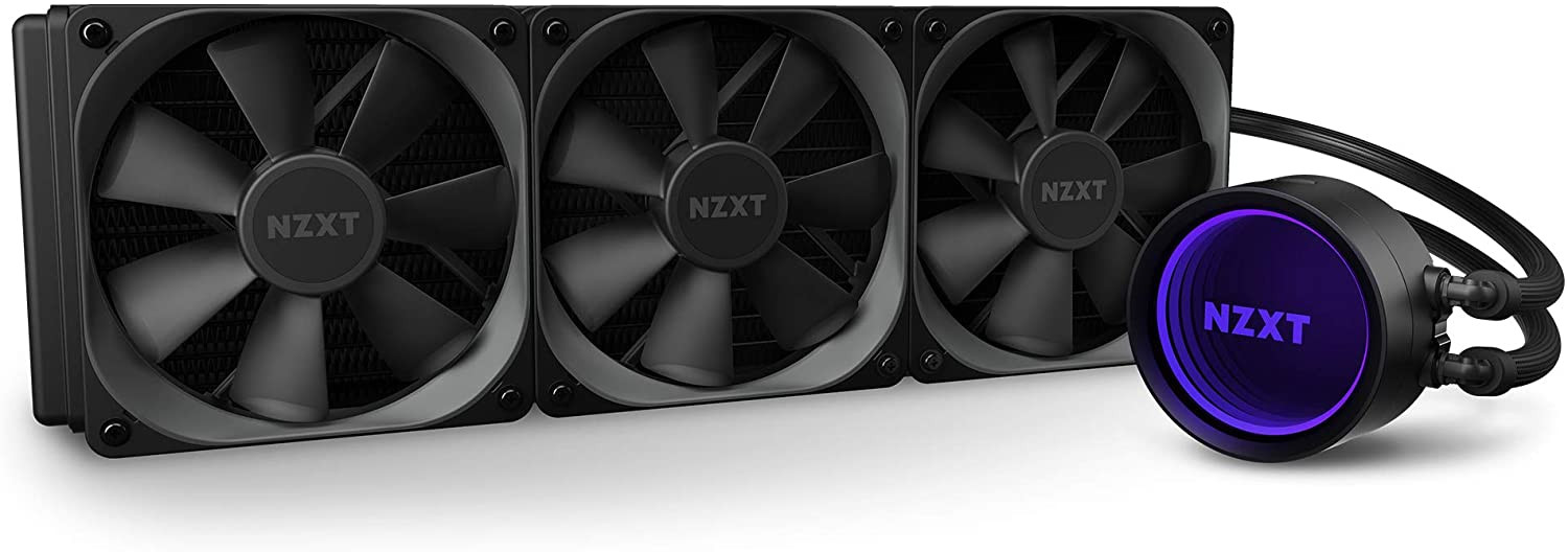 NZXT RLKRX7301 KRAKEN X73 360mm AIO Liquid cooled CPU Cooler Falcon