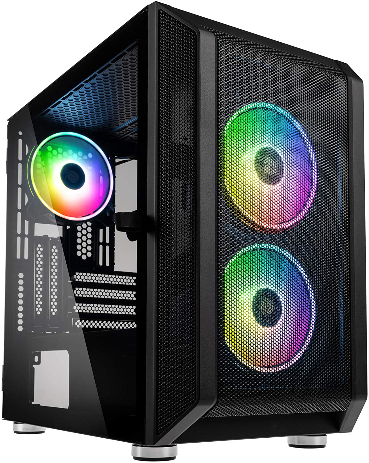 Kolink CITADEL MESHRGB Citadel Micro ATX Gaming Case Black Mesh