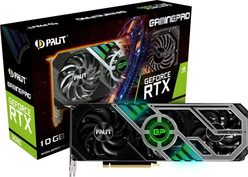 Palit RTX 3080 GAMING PRO 10GB GDDR6X PCI-EXPRESS GRAPHICS ...